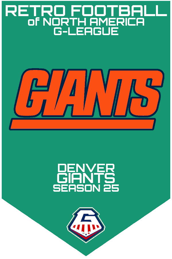 RFNA_G's tweet photo. PLAYOFFS Championship: 
The Denver Giants are your Season 25 G-League Champions! This game was a rout from the beginning with the Giants putting up a massive 40 bomb on the Shockers. 

Congrats to the Denver Giants! https://t.co/YxeeaJ92UN