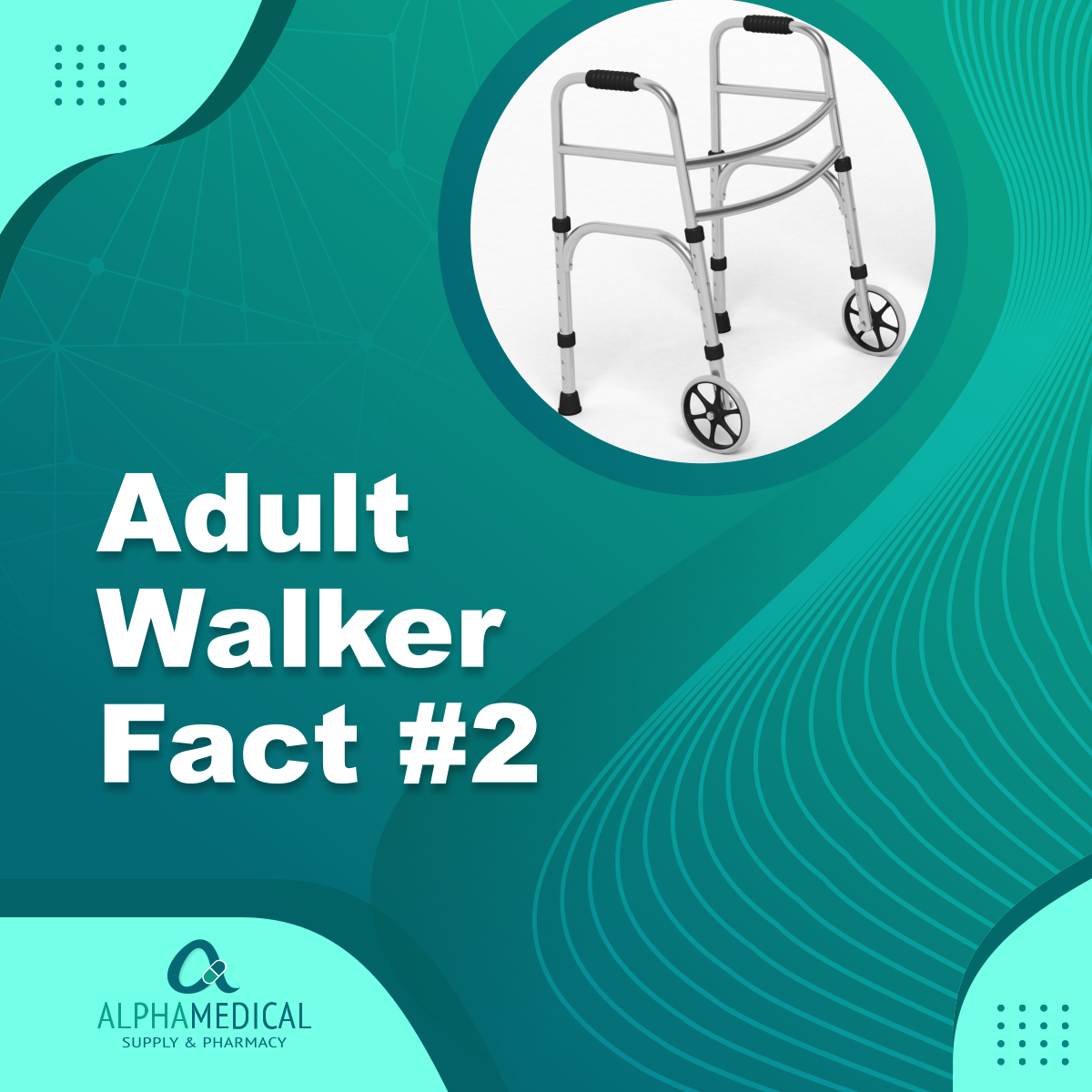 Alpha Medical Supply on Twitter "The type of walker isn't the only