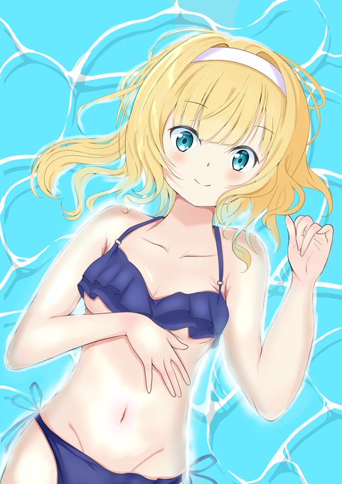 水着シャロちゃん
#ごちうさ #ご注文はうさぎですか #gochiusa 