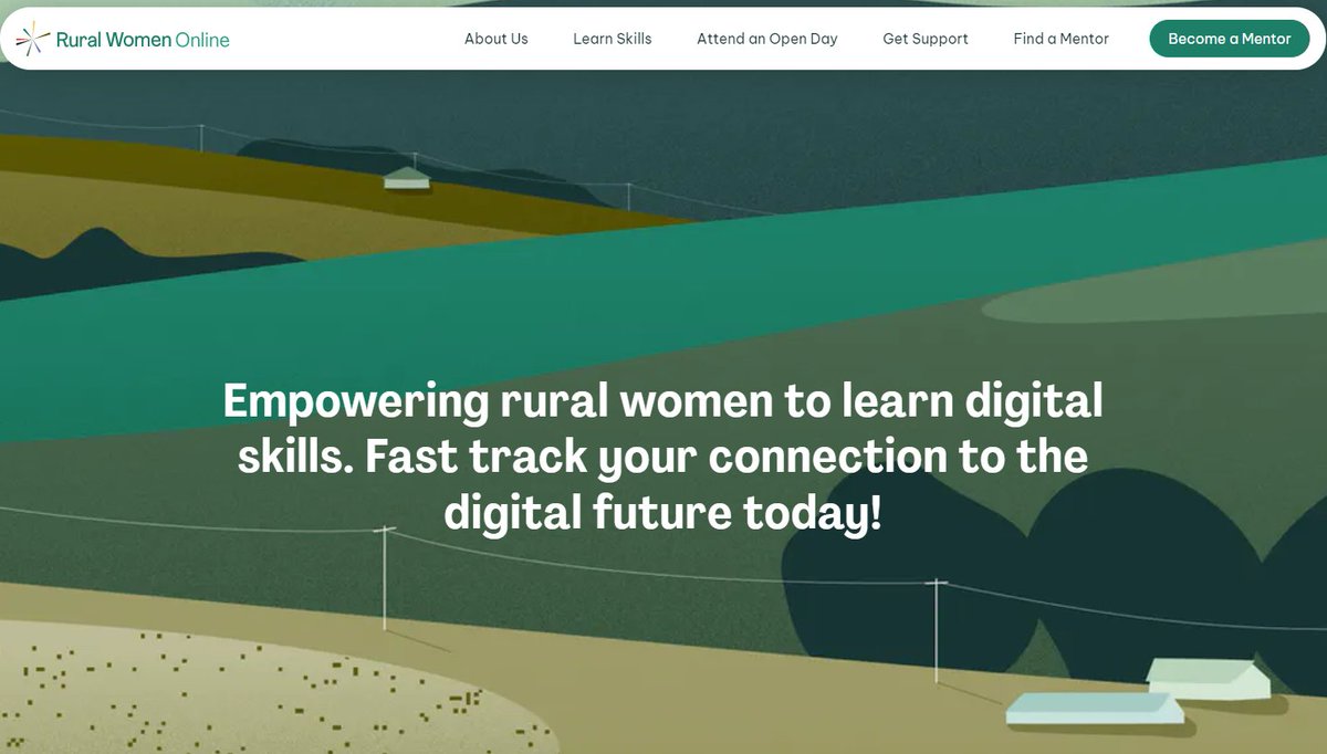 Are you a rural woman looking to develop your digital skills? Find easy guides, access a Helpdesk Hotline, or find a one-on-one mentor to help you thanks to a new program from the @vicwomenstrust. ruralwomenonline.org.au