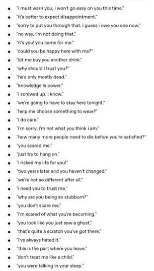 like  for  a  one  sentence  starter.