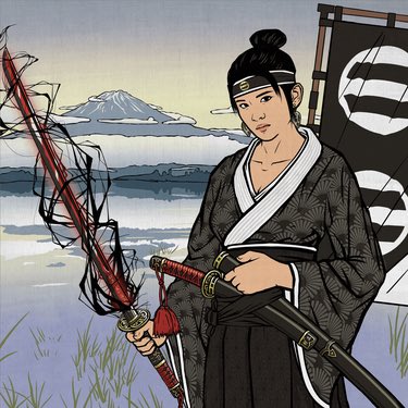 PJS_ProV1X's tweet photo. Last tweet of the night for some $YEET all while holding the prettiest @UkiyoeWarriors #UkiyoeWarriorsNFT
#demonsword https://t.co/vaylkqRzEU