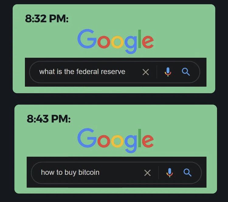 If you knew what a FED is and what it can do, you would definitely be the first to buy bitcoins…
#FederalReserve #fed #Bitcoin #btc