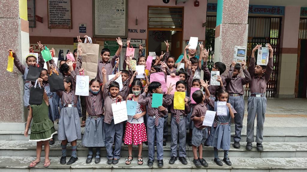 Swachh Survekshan MCD (@sbm_mcd) on Twitter photo World Paper Bag Day was celebrated in MCD School, Geeta Colony. Students made paper bags . Teachers explained them the importance of Paper Bags.
#MCDCares
#SwachhDelhi
#SwachhSurvekshan2023MCD
#SwachhBharat
<a href="/LtGovDelhi/">LG Delhi</a>
<a href="/AshwaniKumar_92/">Ashwani Kumar</a>
<a href="/GyaneshBharti1/">Gyanesh Bharti</a>
<a href="/SwachSurvekshan/">Swachh Survekshan</a> World Paper Bag Day was celebrated in MCD School, Geeta Colony. Students made paper bags . Teachers explained them the importance of Paper Bags.
#MCDCares
#SwachhDelhi
#SwachhSurvekshan2023MCD
#SwachhBharat
<a href="/LtGovDelhi/">LG Delhi</a>
<a href="/AshwaniKumar_92/">Ashwani Kumar</a>
<a href="/GyaneshBharti1/">Gyanesh Bharti</a>
<a href="/SwachSurvekshan/">Swachh Survekshan</a>