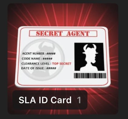 El_wyrd's tweet photo. I just minted my first SLA ID card ❤️
Thank you @SecretLlama_A for this opportunity 🔥🔥🔥 #HAY https://t.co/cgvT3uN1fR
