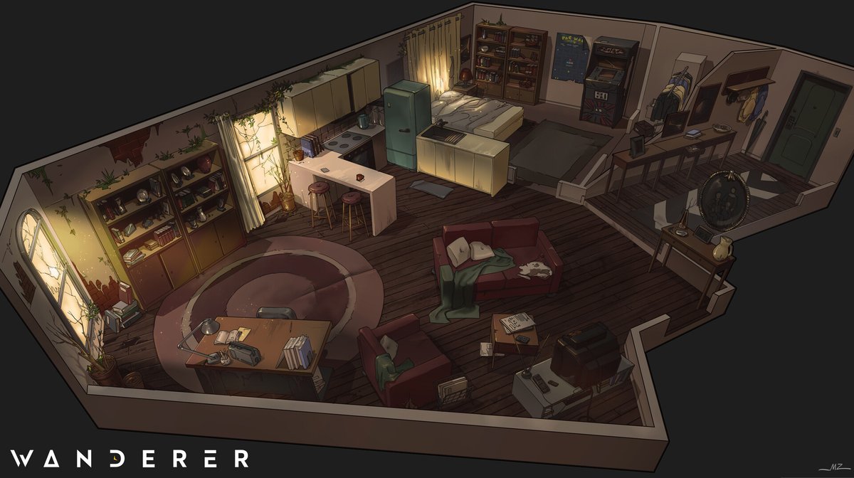 minweee's tweet photo. Hey #PortfolioDay ~ I'm Minnie, a concept artist who loves cozy lofi-set design (but also really anything design related!)
I am currently looking for full-time work! https://t.co/XZVOOUyVEX