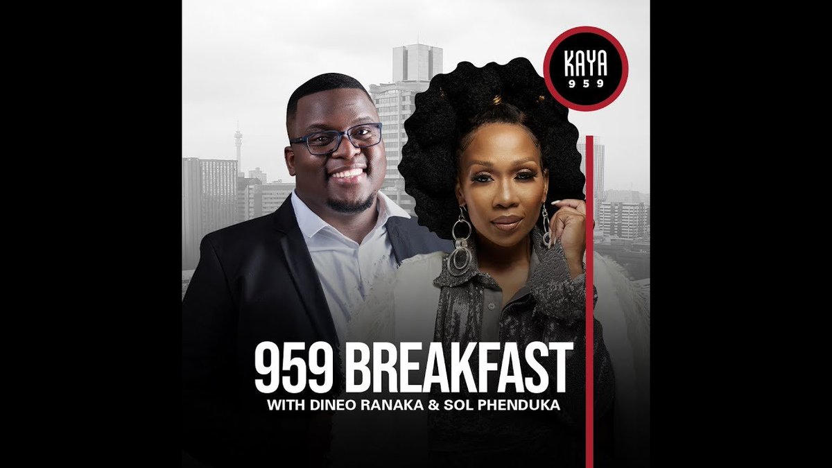 #959Breakfast Which part of Gauteng is already awake and on their hustle? Where are you off to? Share with @dineoranaka @Solphendukaa and tag #OnTheStreet.