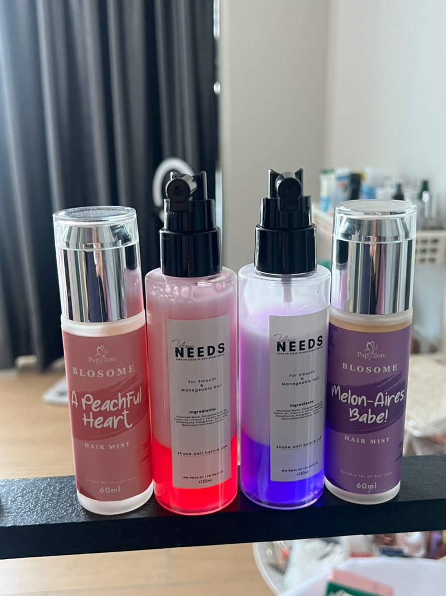 syrhmzlann_'s tweet photo. Kalau nak rambut sikat pakai jari and wangi time bangun tidur, apa kata you guys add these in your hair care routine👀

Cuz I think you guys NEED these to make your hair BLOSOME❤ https://t.co/Egm1WWdVzZ