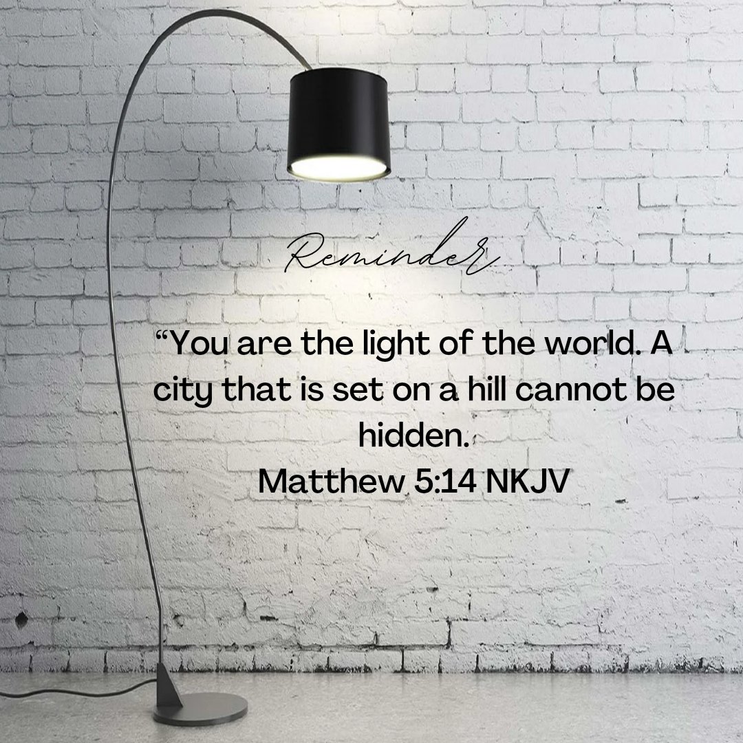 Daily___Rhema's tweet photo. Let your light shine, let others see the God in you. 
#Shine #your #light #God #in #You 
#dailymotivation #dailywordchallenge https://t.co/fYBcy6ys2H