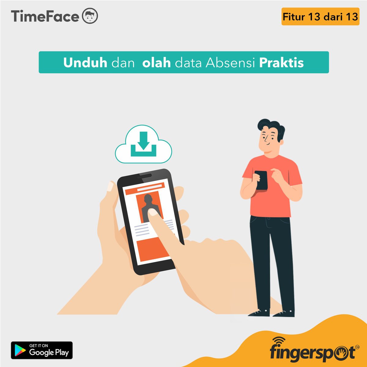 fingerspotpwt's tweet photo. See this Instagram post by @fingerspot.purwokerto https://t.co/yPvP3BWkx9 

#Fingerspot #FingerspotPurwokerto #TimeFace #AbsensiOnline #MesinAbsensi #HRDMantul #AbsensiPonsel #AbsensiKaryawan #covid19 #AyoVaksin #workfromanywhere #entrepreneur #remoteworking #smallbusiness https://t.co/666SJu5AG0