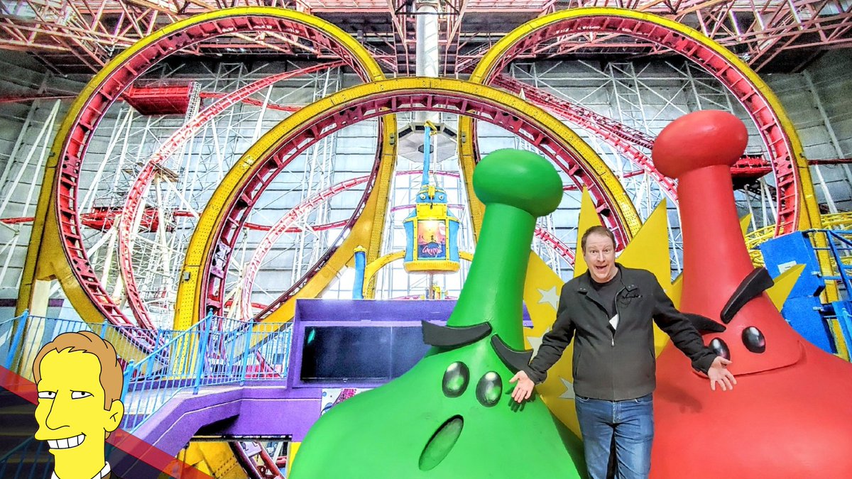 ThruGiftShop's tweet photo. New video tour of Galaxyland at West Edmonton Mall which is being rethemed to feature your favorite Hasbro games like Sorry!, Hungry Hippos, Trouble and more: https://t.co/OlK8SUcGTd

@Official_WEM 
#wem #themparks #themepark #amusementpark #rides #Edmonton #Hasbro #galaxyland https://t.co/eKe2YV8Bq2