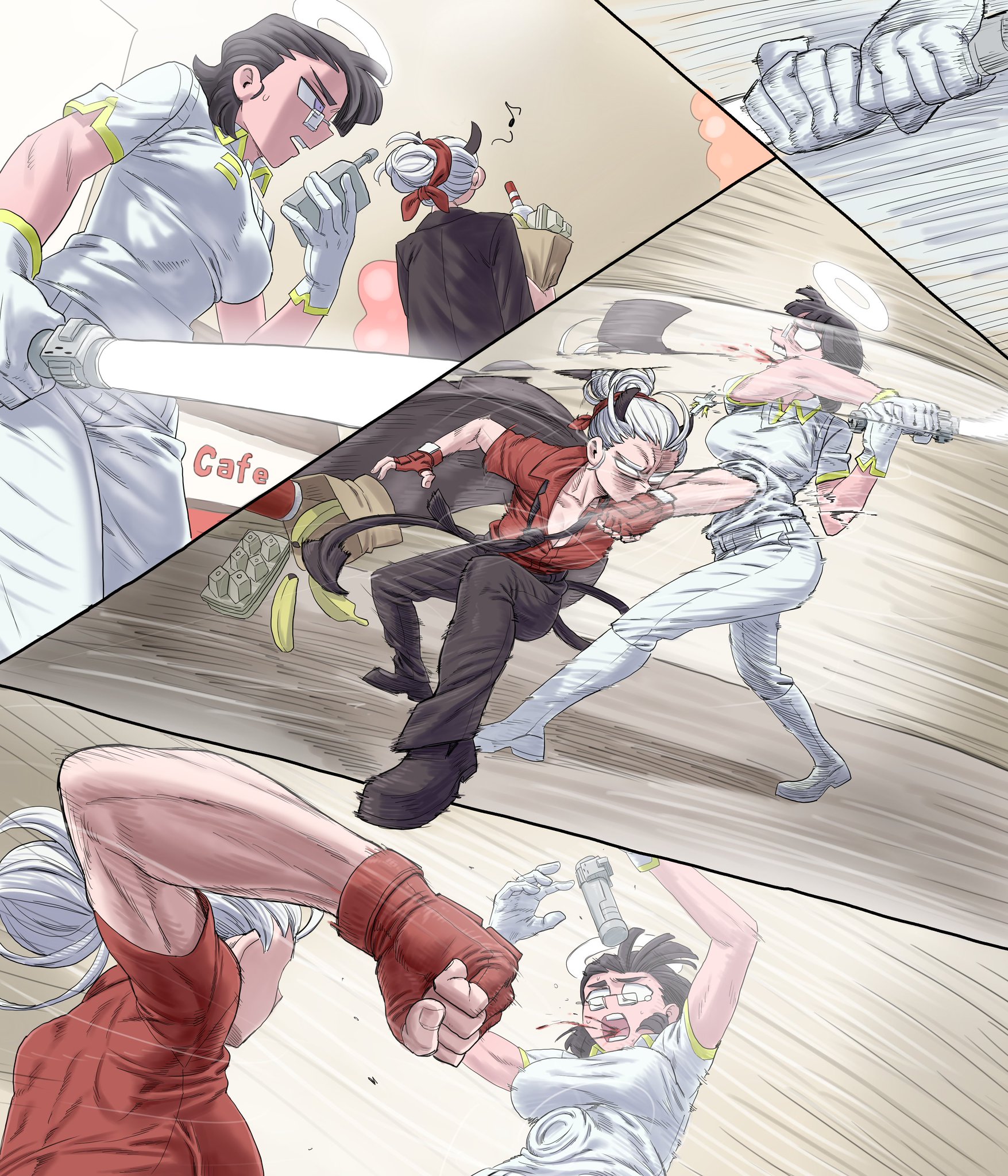 쫄깃한해파리(heppari art)🔞 on X: #Helltaker #Helltakerfanart #Demontober It's  my first time doing action style art, so I'm very late! Sorry!  t.coLsPCkKPMDW  X