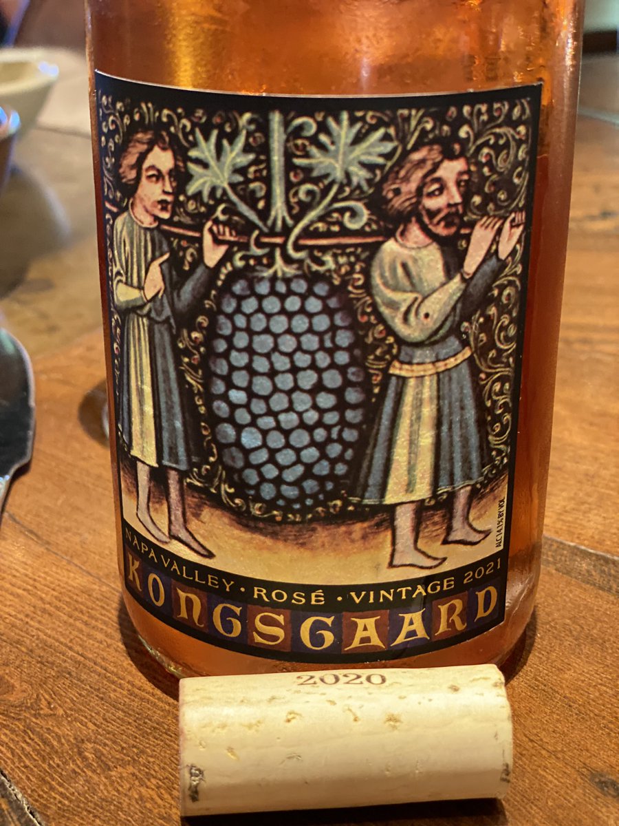 marcusmarquez's tweet photo. Wine drinkers: 1.) this is the best Syrah Rosé I have ever had!!! #kongsgaard 2.) even for the best this happens.. Can you see what I see? Sign of the times or….. Let me know if you catch it! I’ll put it in the comments. #wine #nerds #corkdork https://t.co/9qRxert93C