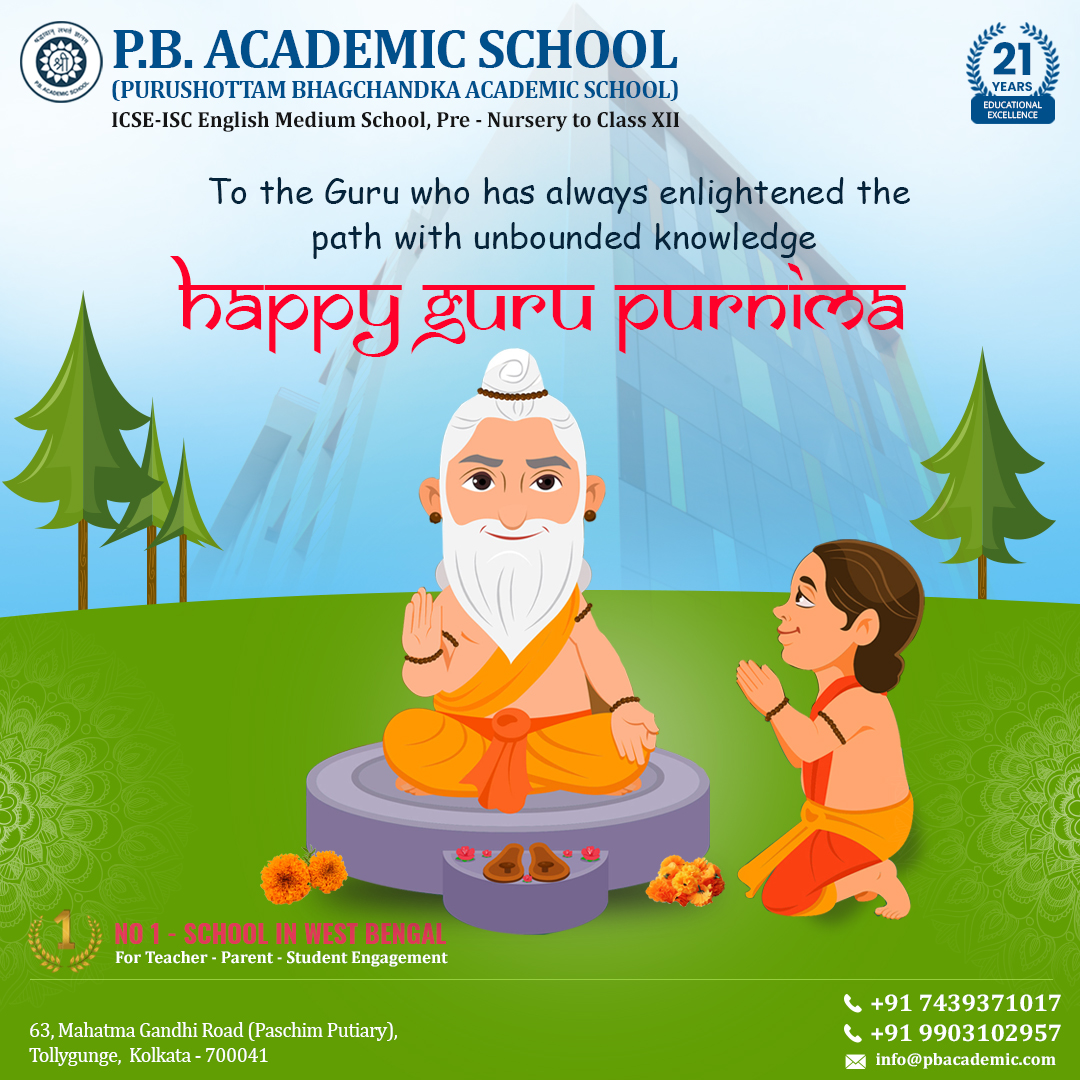 PBASchool's tweet photo. Life needs some power to push you up, Guru is that superpower.
Wishing all teachers and gurus a very happy Guru Purnima.
.
.
 #GuruPurnima #GuruPurnima2022 #गुरु_पूर्णिमा #PBAS #bestICSEschool #NoPrivateTuition #OnlineAdmission #BeyondAcademics #PBAcademic #PBAsians #hitechschool https://t.co/XJUVTTibNM