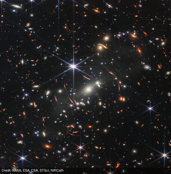 Webb's First Deep Field: apod.nasa.gov/apod/ap220713.… by <a href="/NASA/">NASA</a>, <a href="/esa/">European Space Agency</a>, CSA, <a href="/stsci/">STScI</a>, NIRCam