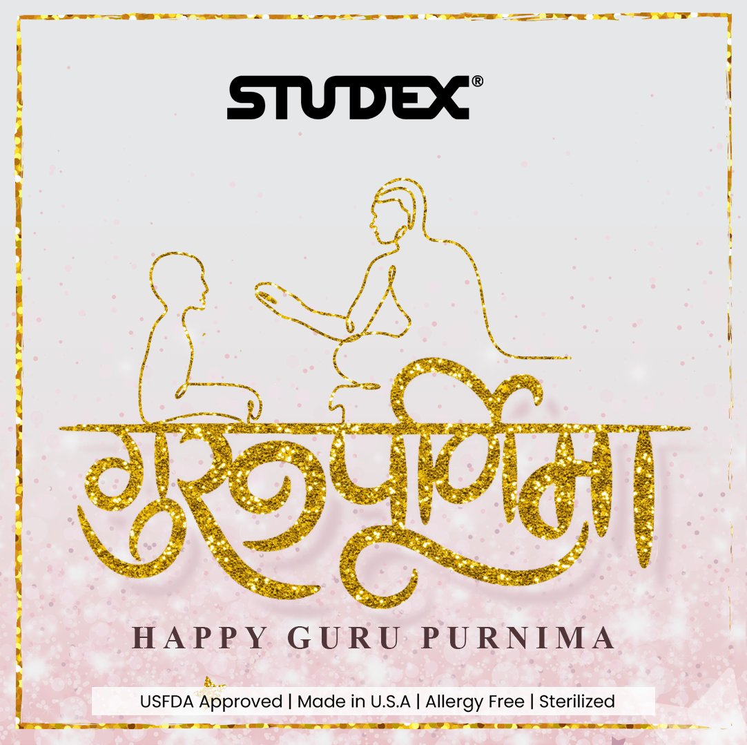 Studex_Asia's tweet image. Today is the day to be grateful towards all those you learn from. Happy Guru Purnima.
#PiercingSystemsIndia #PiercingSystems #StudexIndia #Studex #Greetings #GuruPurnima #HappyGuruPurnima