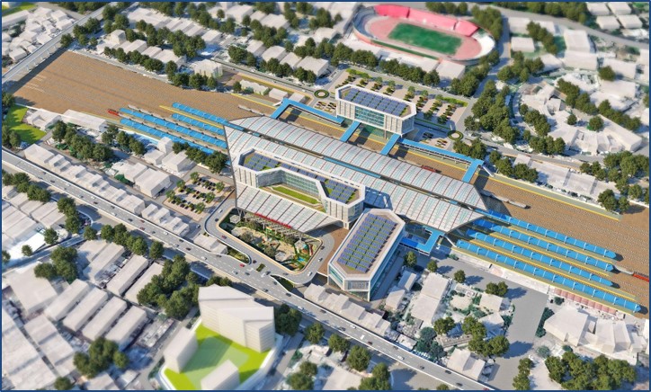 RailMinIndia's tweet photo. A fascinating upgrade for the trade &amp; commerce hub of Punjab!

Glimpse of the proposed design of the to-be redeveloped Ludhiana Jn. Station. https://t.co/5knqxF8cjh