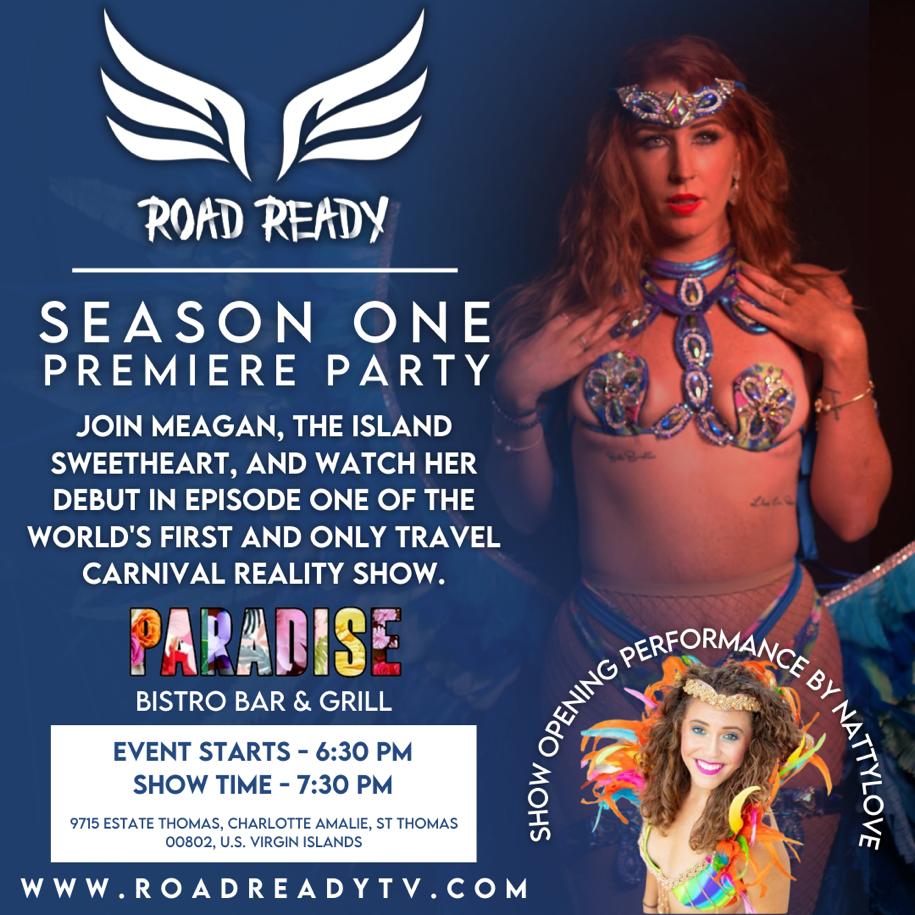 USVIsweetheart's tweet photo. This Friday is The Premiere Party of The very first episode of the first season of the First Ever Carnival Travel Reality Show #RoadReadyTV 
See you there!!!  

       XOXO, 
            Island Sweetheart https://t.co/7I9J55osa9