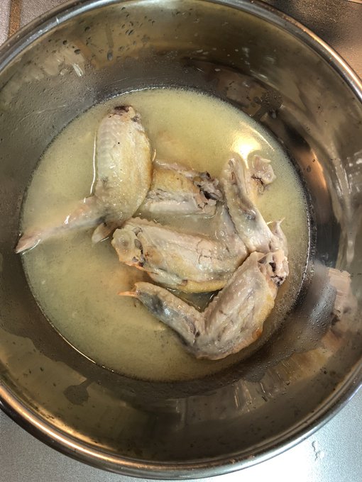 鶏は頑張ってくれたな。 