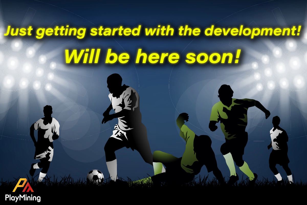 PlayMining_SG's tweet photo. 1/2)
🎉PlayMining Football Game Will Come Soon!🎉

We're pleased to introduce you to our newest title! This title will be a management Football Game!✨

Users will be able to acquire players as NFTs, create their own teams &amp; compete in games!
#PlayMining #GameFi #DEAPcoin https://t.co/nLIRw7AUKM