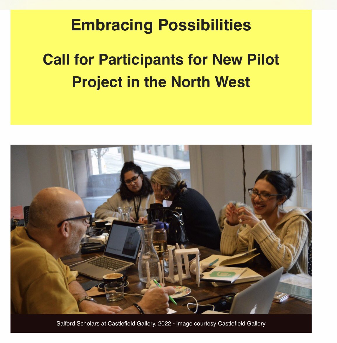 CVAN North West (@cvannw) on Twitter photo Apply now! Calling North West artists from under-represented communities - PAID professional development - help us build a fairer & more equitable visual arts sector across health, place & environment cvan.art/embracing-poss… <a href="/cvanequity/">CVANequity</a> <a href="/VentureArts/">Venture Arts</a> @CHWAlliance <a href="/cvanetwork/">Contemporary Visual Arts Network</a> Apply now! Calling North West artists from under-represented communities - PAID professional development - help us build a fairer & more equitable visual arts sector across health, place & environment cvan.art/embracing-poss… <a href="/cvanequity/">CVANequity</a> <a href="/VentureArts/">Venture Arts</a> @CHWAlliance <a href="/cvanetwork/">Contemporary Visual Arts Network</a>