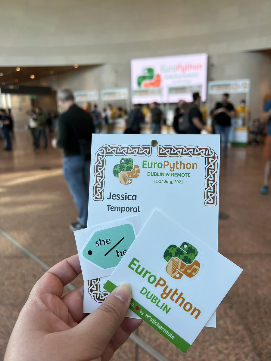 jesstemporal's tweet image. I’m here! #EuroPython2022 

Let’s connect!!!