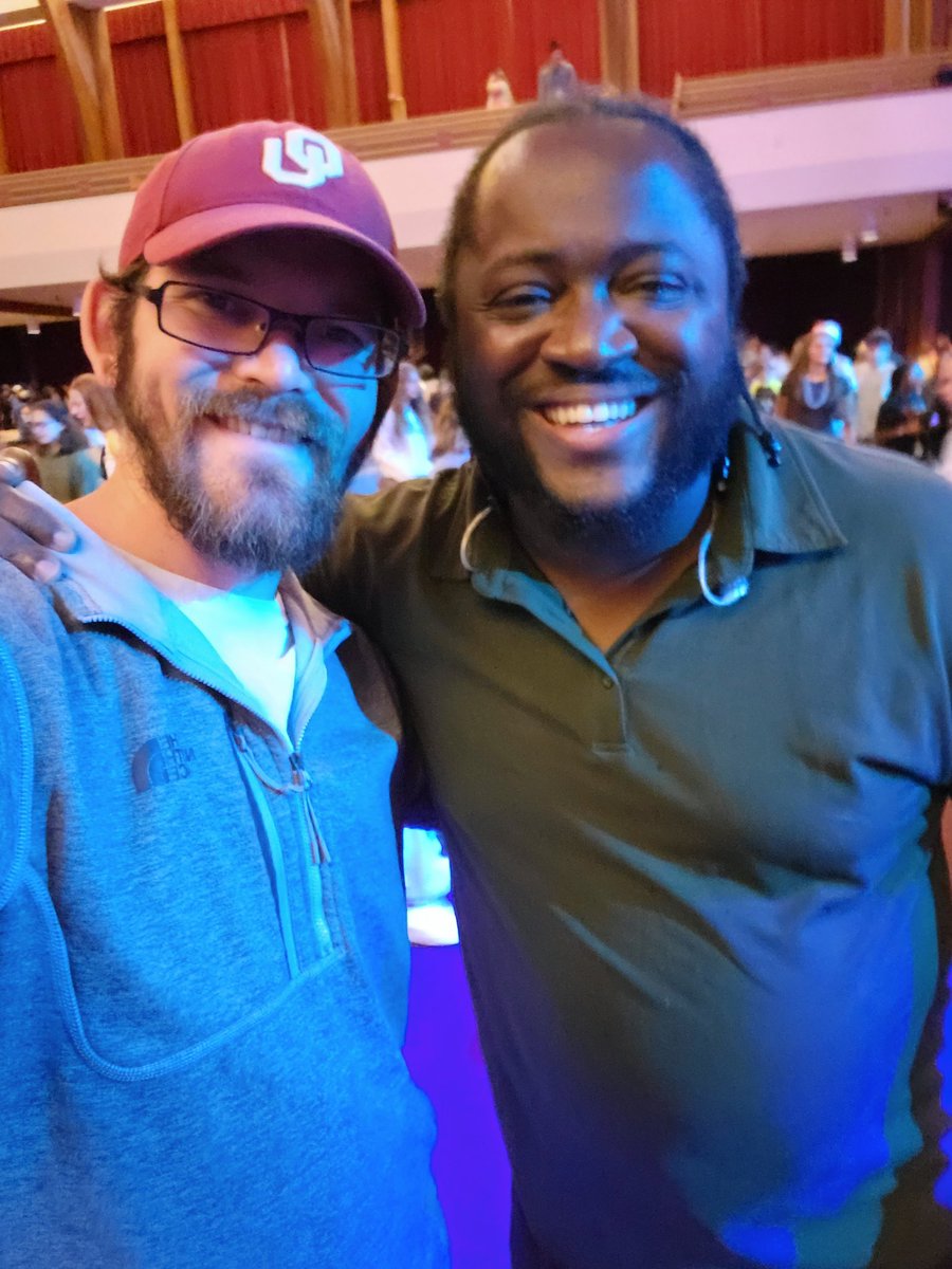 DarthExekor's tweet photo. Incredibly blessed to be up here in the mountains for #SLC22 in Glorieta with our Youth Ministry @RiseStudentsWM to pour into our students!!

Amazingly strong message by @NPtheambassador 

Amazingly strong worship by @JimmyMcSings 

Incredibly blessed to work by @raginasianokc https://t.co/rsD7hHrVHY