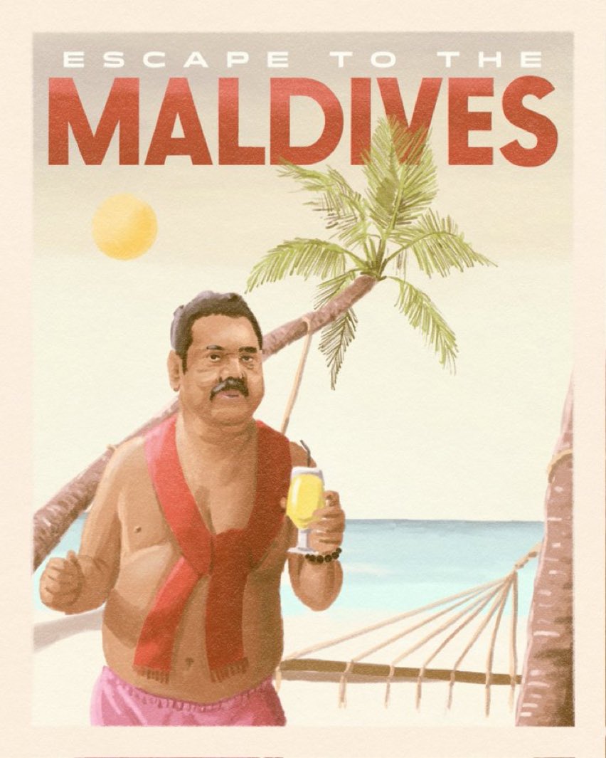#GotaGoHome <a href="/ibusolih/">Ibrahim Mohamed Solih</a> <a href="/MohamedNasheed/">Mohamed Nasheed</a> go with Gota