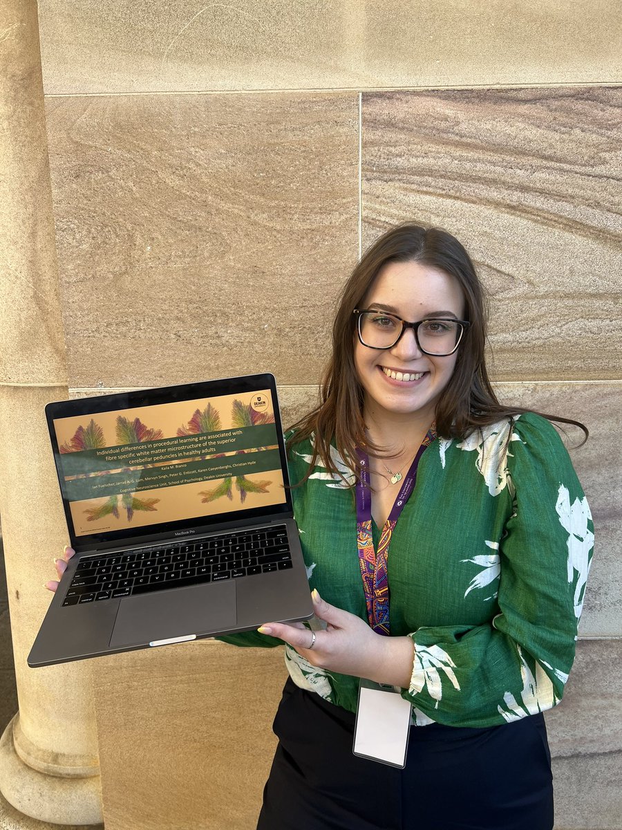 Such an exciting day presenting the results from the first study of my PhD at <a href="/ABPS2022/">Australasian Brain & Psychological Sciences</a> - my first conference and first oral presentation! So grateful for all the support so far, and excited for the future! 🧠 <a href="/ACNS_Official/">Australasian Cognitive Neuroscience Society</a> <a href="/OHBM_Australia/">OHBM Australia</a> <a href="/expsyaunz/">Australasian Society for Experimental Psychology</a>  <a href="/CNULab/">CNU Lab</a> #phdchat
