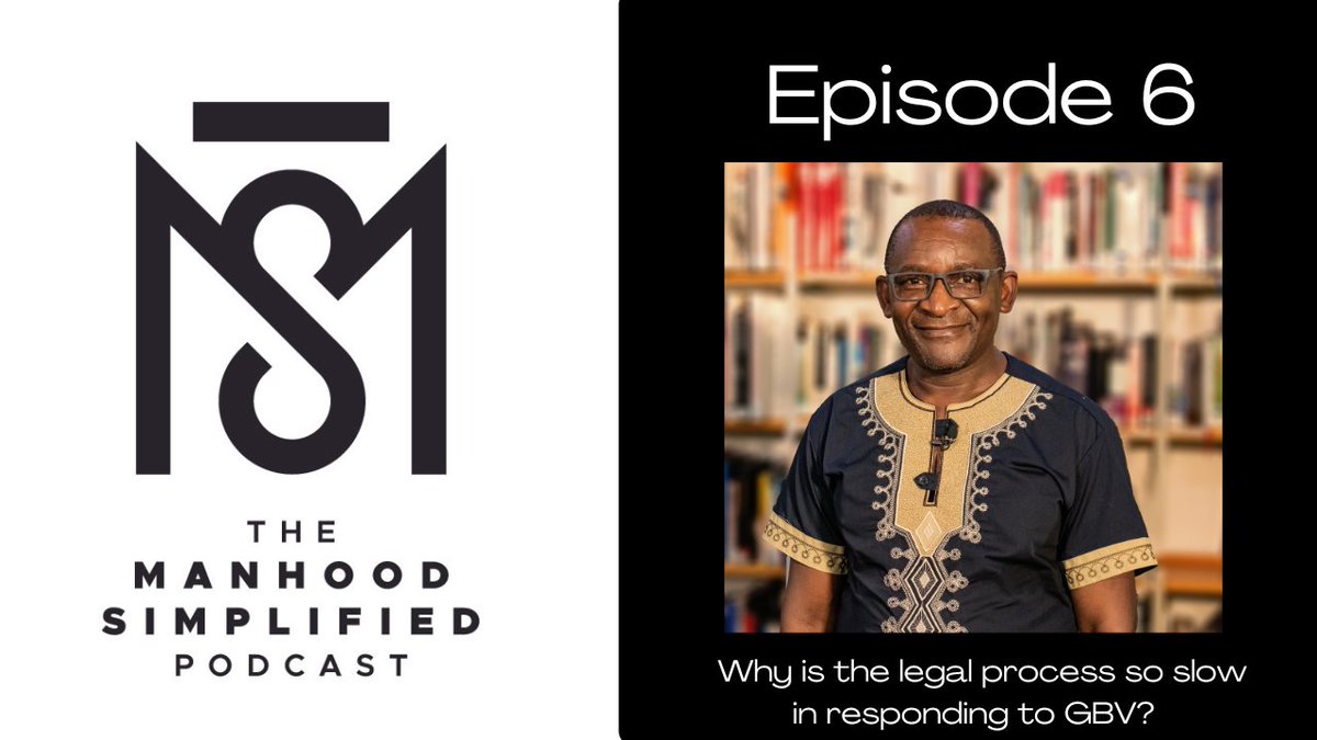 ManhoodThe's tweet photo. We aren't done talking about Gender equality. 

In Episode 6 we have guest speaker Adv Modidima Mannya to understand why the legal is process so slow in responding to GBV.

Catch the full episode on our YouTube channel. 🎬 https://t.co/V25a0zM19t

#tmspodcast #GBV #GenderEquality https://t.co/z9I12XOwLk