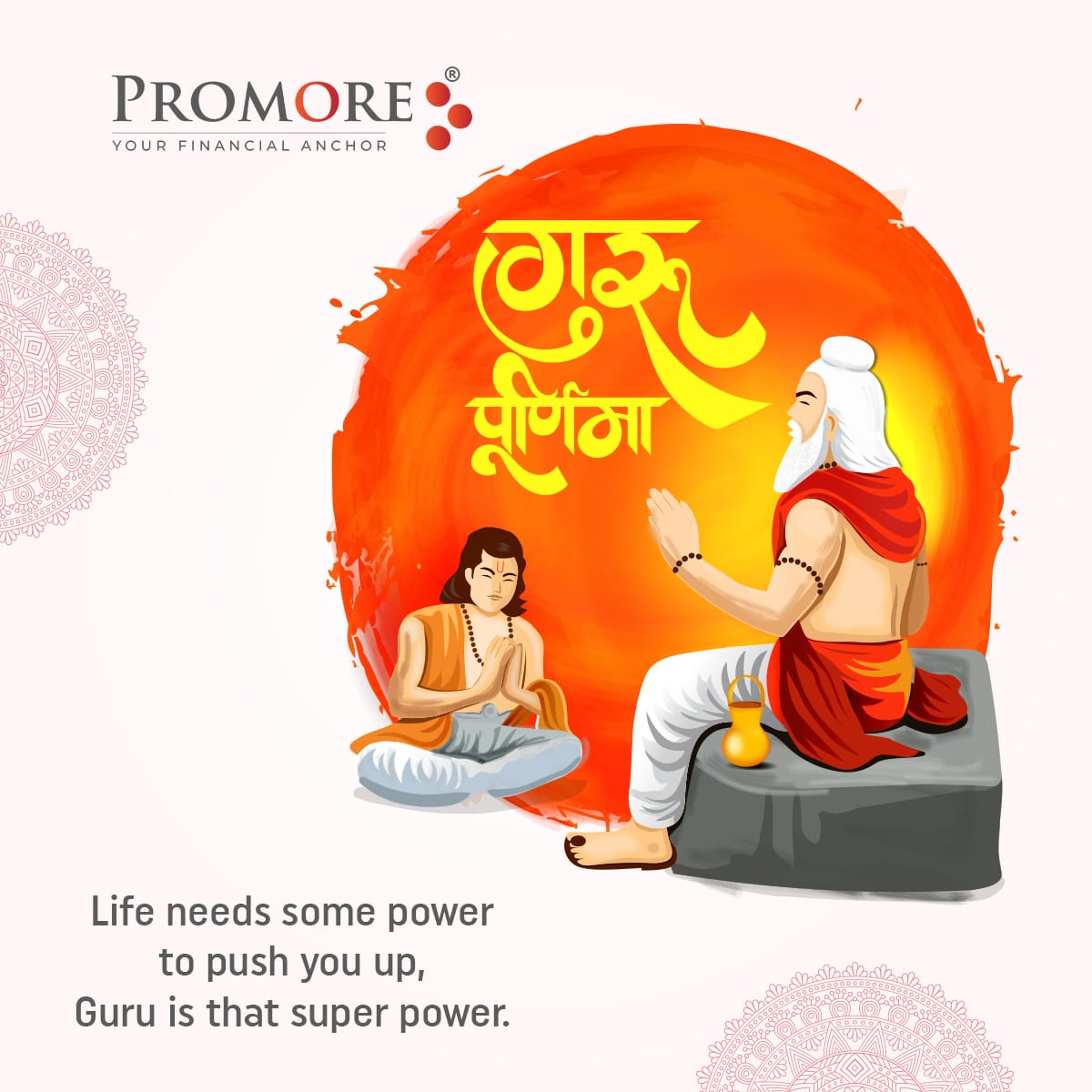 ProMoreFintech's tweet photo. Be devoted to your Guru on this holy day and thank him for making you a good person.
Happy Guru Purnima!
#GuruPurnima2022 #GuruPurnima #Guru #Teacher #Enlighter #ProMore https://t.co/3qedFeQOz9