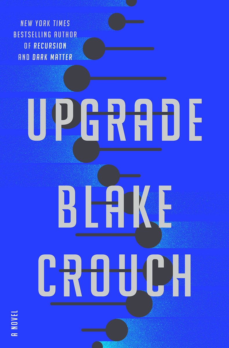 Upgrade by <a href="/blakecrouch1/">Blake Crouch</a> is a delight to read, a great sci-fi thriller! It also follows genetic research and a guy from Northern Virginia.... which, being a geneticist in Northern Virginia, wasn't hard to relate to!