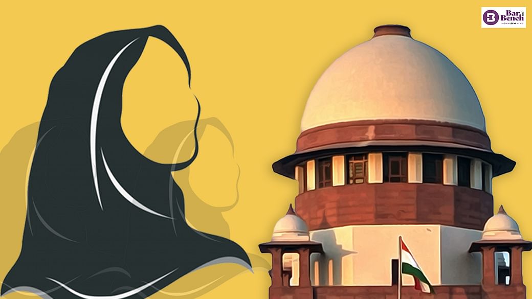 barandbench's tweet photo. BREAKING #SupremeCourt

Adv Prashant Bhushan mentions appeal against Karnataka HC which refused to lift ban on Hijab in educational institutions

CJI NV Ramana:It will be listed some time next week

Bhushan: The girls are losing out studies. This matter was filed long back #Hijab https://t.co/REVLTvGSRA