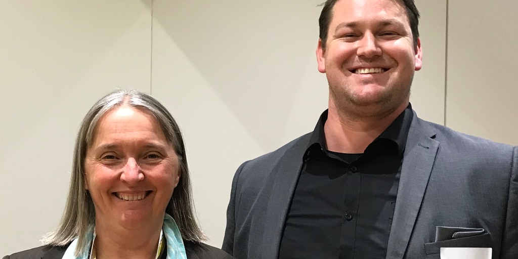 SouthAussieFB's tweet photo. Great #DigitalMarketing session at the Cove Civic Centre last night with Scott White of Creative Serum and Tamara Caire of NFM. https://t.co/41MP2DZRQ0