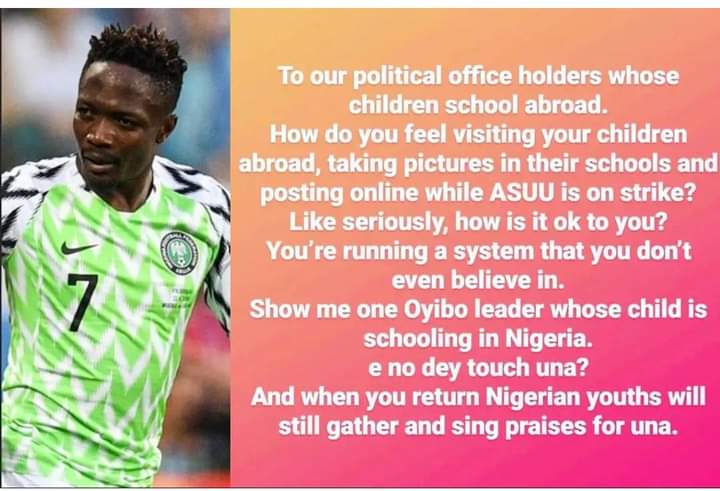 Bad leaders, Nigeria Government.