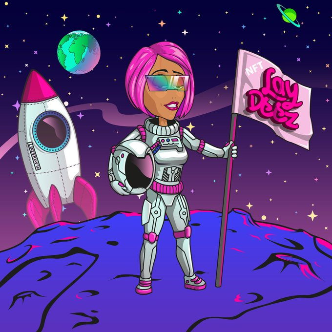 AshtonNFTs's tweet photo. 🚀WL SPOTS GIVEAWAY🚀

We have 10 @laydeeznft #whitelist spots to #giveaway

🔥RULES:
1️⃣Follow @Laydeeznft
2️⃣Like most recent post
3️⃣Tag 3 friends
4️⃣RT &amp;❤️

 #NFT #NFTs #NFTdrop #nftart #NFTGiveaway #NFTCommunity #goat #ad #nftshill #nftdrop #nftsales #nftmint #SolanaNFT #nftgame https://t.co/29EkM7YJv9