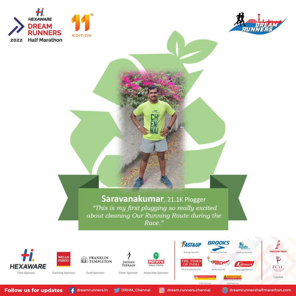 DRHM_Chennai's tweet photo. Meet your fellow 10k ploggers! #RunClean
@HexawareGlobal
#DreamRunners
#DRHM2022
#Hexaware
#LetUsRunSoTheyCanWalk
#RunClean
#RunResponsible
#SheShouldRun
#runningcommunity
#healthylifestyle
#runningmotivation
#running
#fitness
#runnersofinstagram
#instarunners
#marathon https://t.co/eZhFzOeiEy