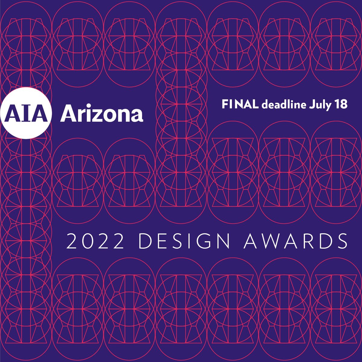 FINAL deadline MONDAY 7/18! Enter the 2022 AIA Arizona Design Awards! 23 categories, from Distinguished Architecture to the Associates Award! Click to learn more and enter: lnkd.in/gcZ-Ah2S #aia #award #architect #design #architecture