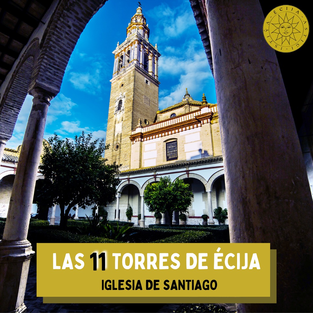 Hoy descubrirás una de las 11 #torres de #Écija.⛪️
La #IglesiadeSantiago, cuya torre de 50 metros de altura, según fuentes documentales, es la tercera de las que ha contado el templo.🔔

En nuestra #web tienes disponible la #RutadelasTorres🖥👇
turismoecija.com/ruta-de-las-to…