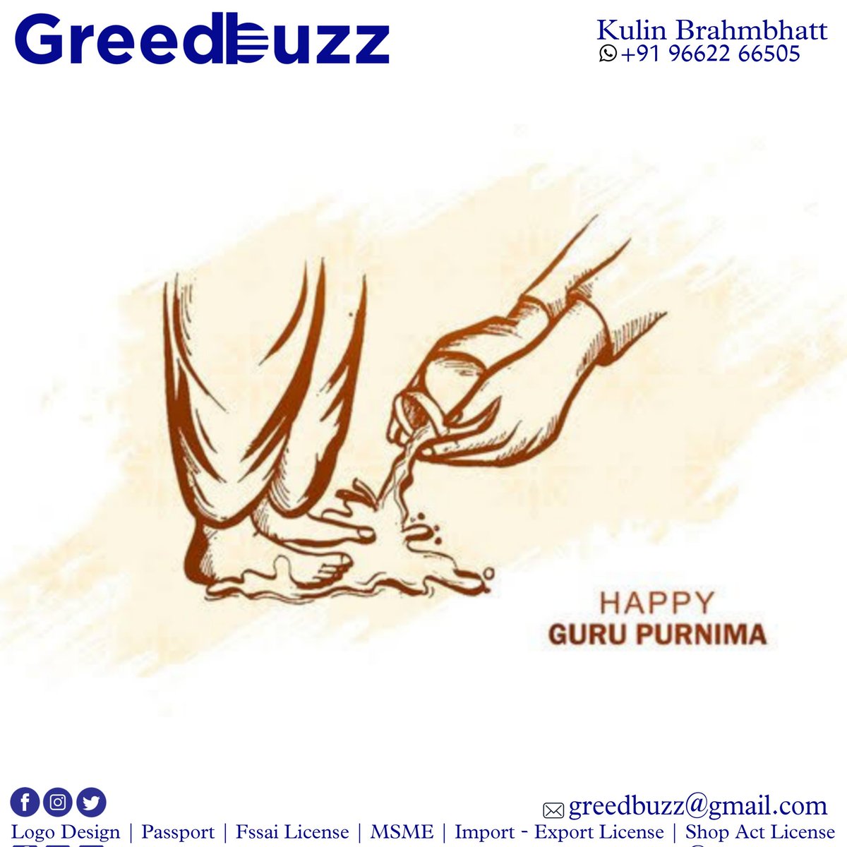 GreedBuzzTweets's tweet photo. Happy Guru Purnima. 

- @GreedBuzzTweets 

#GuruPurnima https://t.co/WTQGDbOxFk