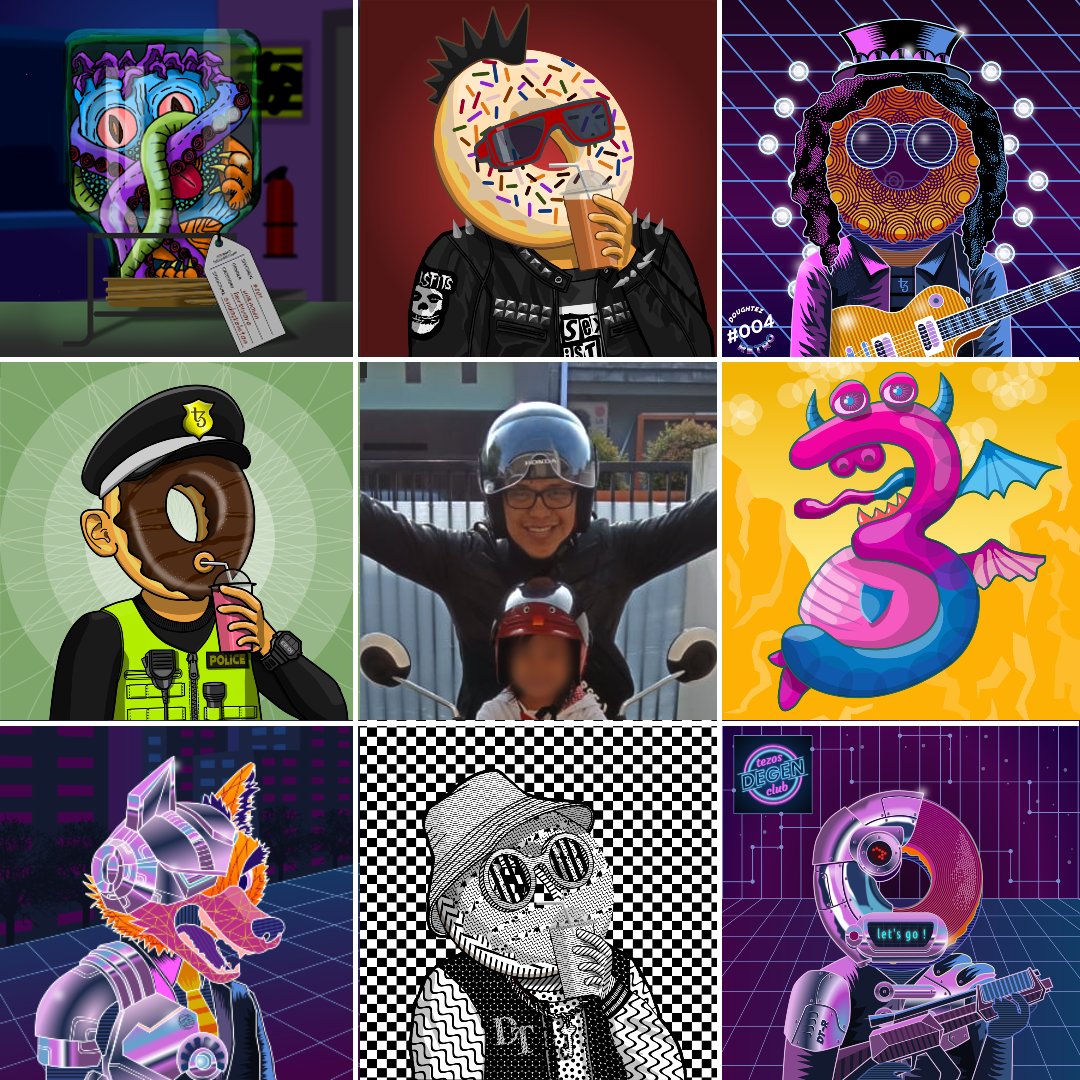 Yo NFT fam !, delightful to join #PortfolioDay, here are some of my works since early January 2022.
Currently, I have no plan to stop, keep grinding !.