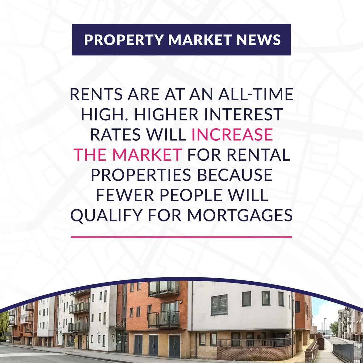 PrimmerOldsBAS's tweet photo. “Rents are already at an all-time high and stocks are low. Higher interest rates will increase the market for rental properties because fewer people will qualify for mortgages.”

Find out more about the rise of rent in our latest news article: https://t.co/4Z4PMQTG0W

#News https://t.co/m2kJIZONGL
