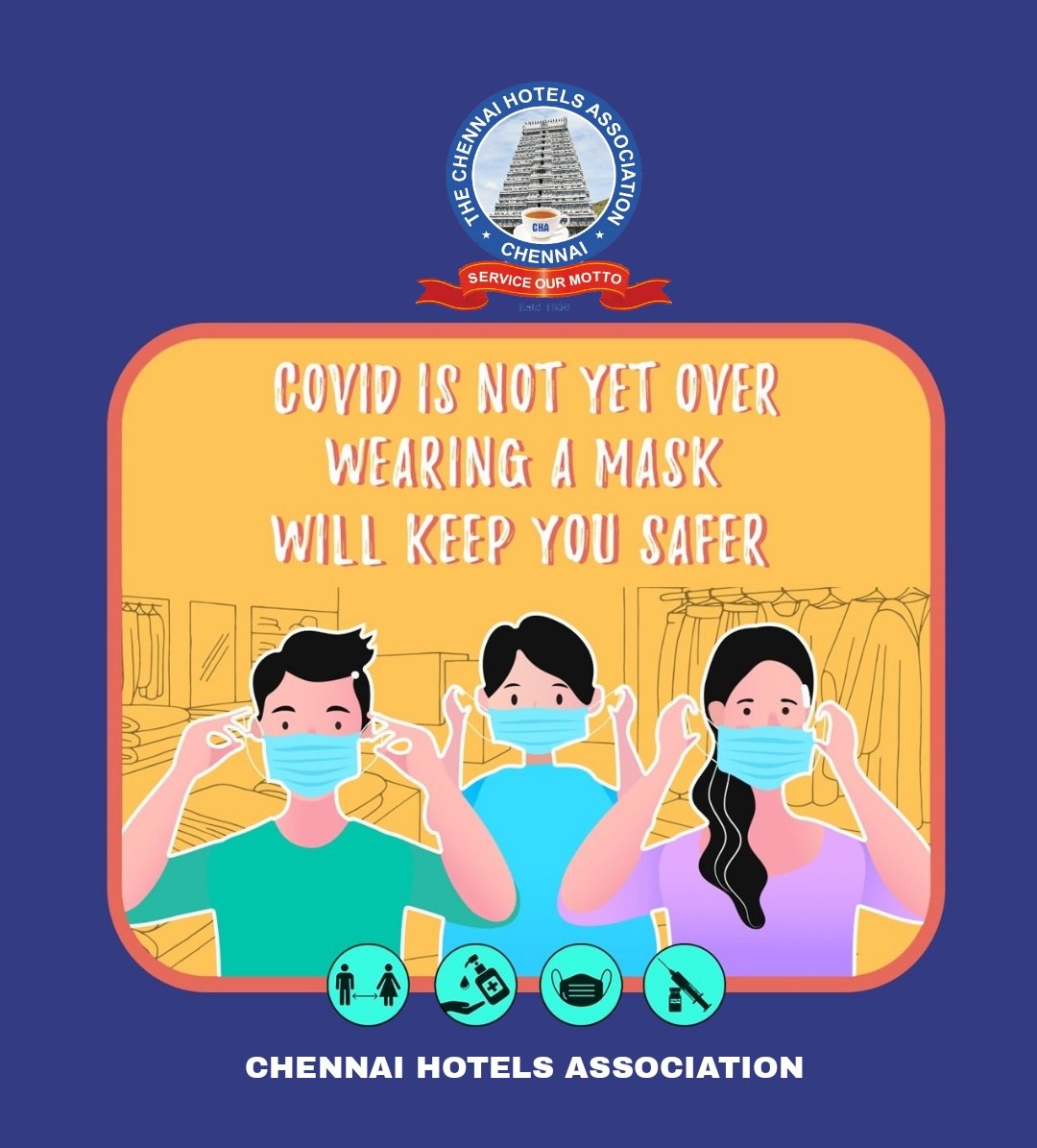 ' WEAR A MASK '  #wearamask😷 #wearamask #maintainsocialdistance🔺️
#nammachennai #vanakkamchennai #chennaiRestuarants #chennaihotels #chennaifoodie #Chennaifoodies  #foodieofchennai #getwellsoon #cmotamilnadu #Tamilnadu #India #Covid19 #GETVACCINATED