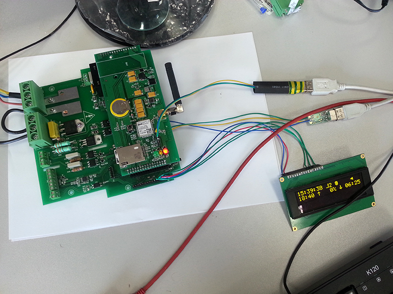 TektonikaInfo's tweet photo. For the first time ( mid 2016 )
#IoT use of #MQTT inside #GSM module
22.02.2017 ( image )
Project prototype: Street Light - #Quectel M66 #OpenCPU https://t.co/E5Bk0vsF3W