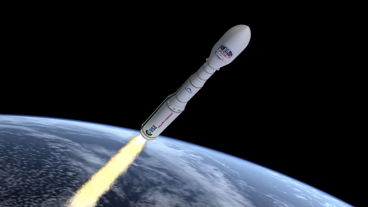 ESA_Tech's tweet photo. Launching today on @ESA's new #VegaC launcher, along with its main LARES-2 mirrored satellite, are six #CubeSats - three of which will be flying an order of magnitude higher than nano-satellites normally fly, up to nearly 6000 km medium-Earth orbit https://t.co/IDKxhFV4NT https://t.co/avl3Bk8jss