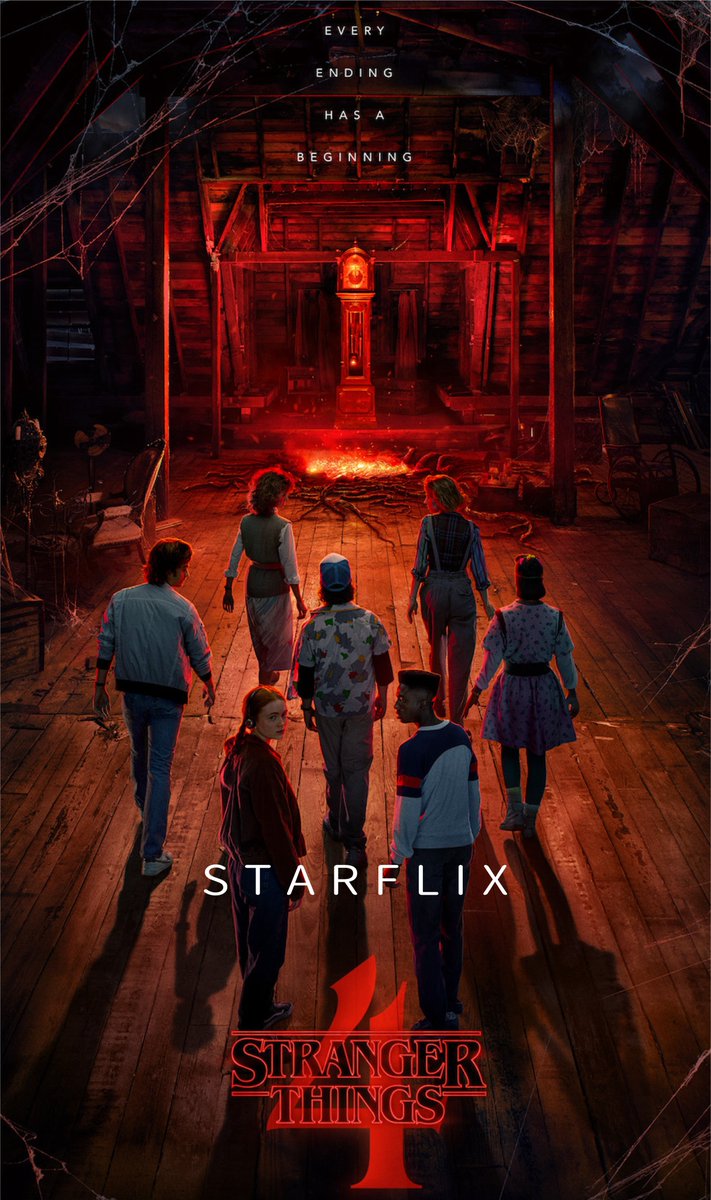 StarflixUk's tweet photo. From season 1 to season 4, things getting better: Stranger Things

In 1980s Indiana, a group of young friends witness supernatural forces and secret government exploits. As they search for answers, the children unravel a series of extraordinary mysteries. https://t.co/gztjJcfIr4