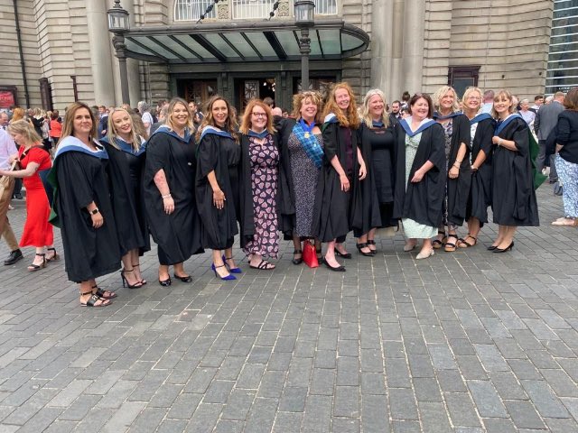 Congratulations to the 1st Graduates of <a href="/QMUniversity/">QueenMargaretUni</a> from all over Scotland,  first  advanced forensic nursing practice Masters 🎉 … and to the inspirational <a href="/JessicaMBDavid1/">Jessica MB Davidson</a> who has the vision to create and lead this programme!