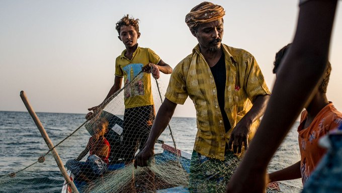 gadi_ismail's tweet photo. #Houthi snipers are targeting fishermen who are trying to provide for their families. https://t.co/0srCgyuvC9