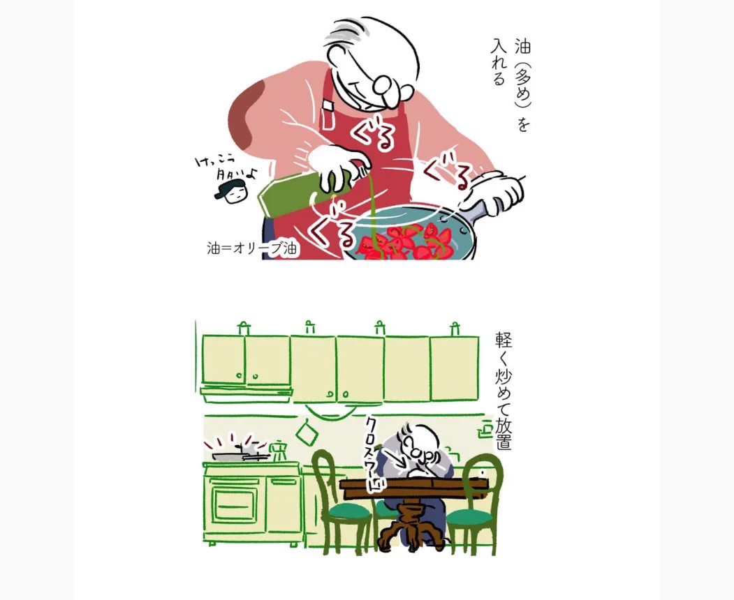 漫画形式ですごく分かりやすい！イタリアで習ったというパスタの作り方を紹介したツイートが話題に！