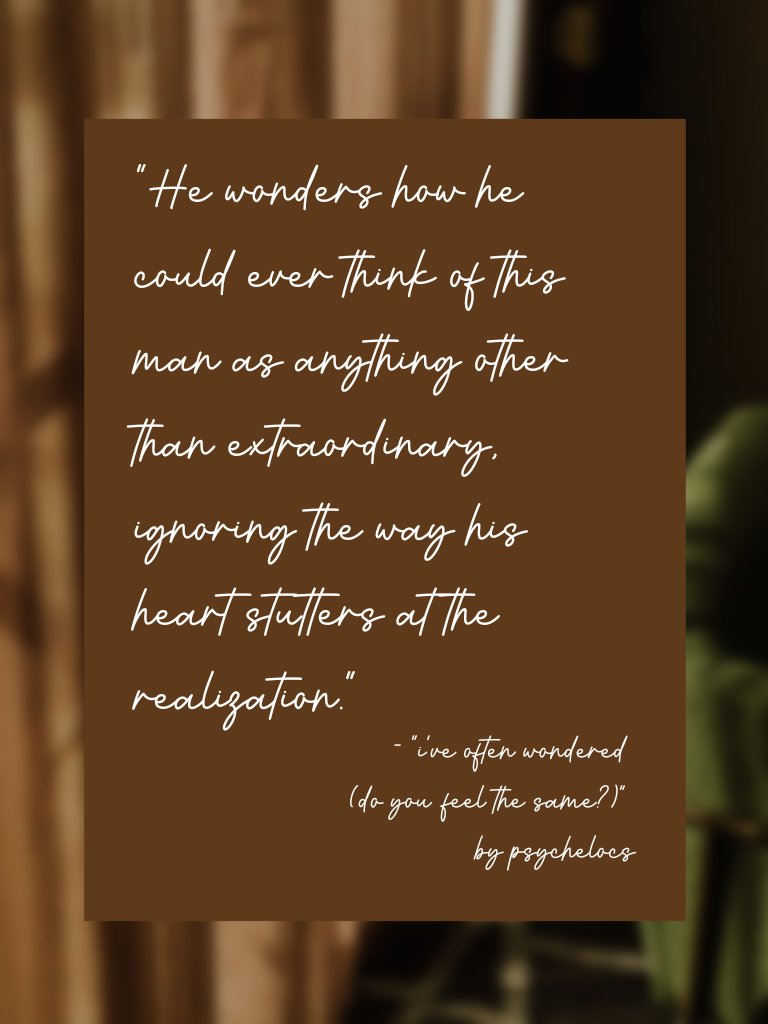 psychelocs's tweet photo. i've often wondered (do you feel the same)? || #nmweek22 day 6 - longing

⛥ 3.6k, 5+1, rated T

"He would do anything to see that smile again."

(link in replies)

[#narumitsu #aceattorney] https://t.co/Kn3gNymPCR